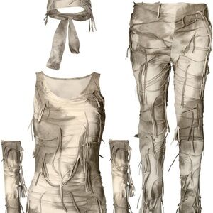 Toulite Mummy Costume Women's Mystical Costume for Cosplay Party